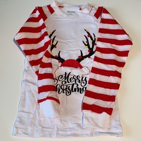 Holiday Pajamas Unisex Size 6 New! - Picture 6 of 10